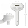 Brosse vapeur pour chat et chien avec dimensions, 20 cm de long et embout de 11,5 cm
