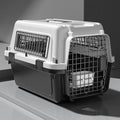 Cage de Transport pour Chat – Sac Portable Anti-Choc pour le Transport de Chats- abreuvoir à eau chat accroché sur la grille