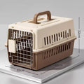 Sac de transport pour chat d'extérieur - Cage de transport de grande capacité de type aérien, conçue pour être fixée en voiture, respirante et portable