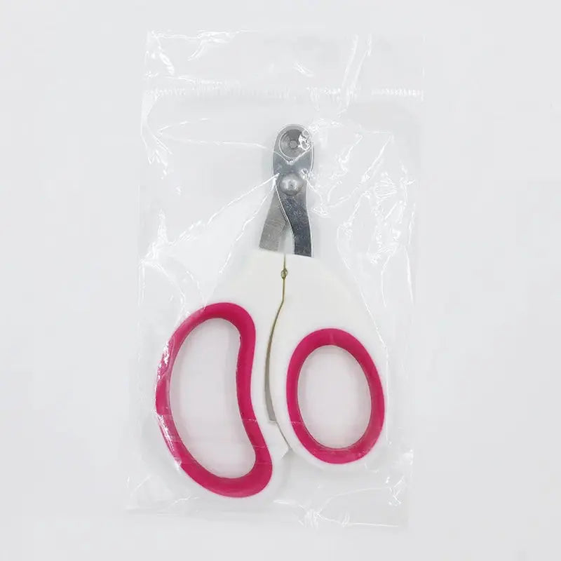 Coupe-griffes chats coloris rose - emballage individuel