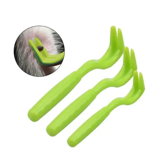 Crochets à Tiques linvshi shop – Lot de 3 Outils de Retrait Simples et Efficaces pour Chiens et Chats gestionproduitsannimaux