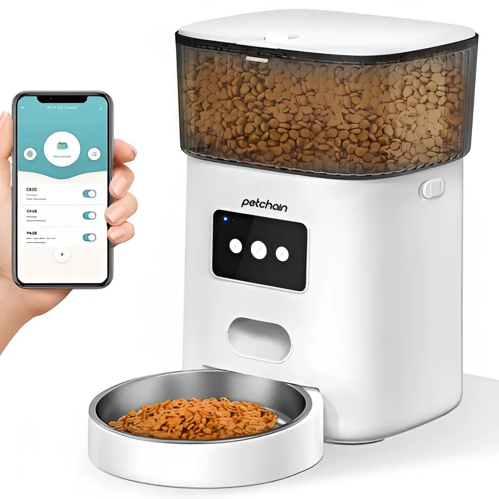 Distributeur automatique WiFi avec enregistrement vocal (4,5L) gestionproduitsannimaux