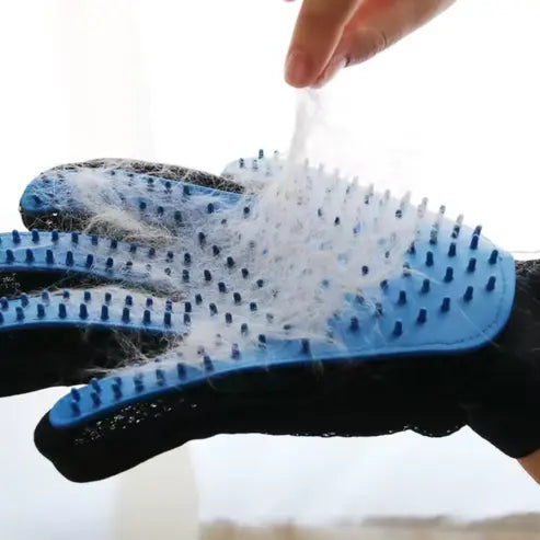 Gants d'épilation pour animaux de compagnie, Massage pour chat et chien, nettoyage de bain, fournitures de toilettage, brosse d'épilation en Silicone gestionproduitsannimaux