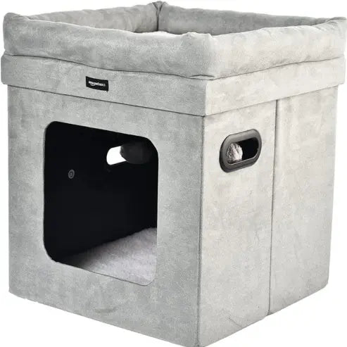 Niche Pliable pour Chat – Confort Douillet et Design Pratique gestionproduitsannimaux