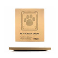 Packaging chatière pour animaux - boîte carton recyclable, poids 650g -indication de taille 12x14x0,5 pouces,  packaging plat.