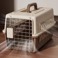 Sac de transport pour chat d'extérieur - Caisse de transport de grande capacité de type aérien, avec fixation pour voiture, respirante et portable