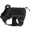 Harnais Tactique pour Chien avec Poignée – Gilet Anti-Traction Réglable, Panneaux Molle et Patch ID