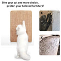 Tapis griffoir mural en sisal pour chat, conçu pour détourner les griffures des canapés et fauteuils. Facile à installer, il permet au chat de faire ses griffes naturellement tout en protégeant efficacement les meubles de la maison.